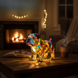 Bulldog Askeleet – hehkuva LED-koristevalaisin