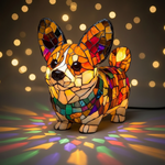 Loistava Corgi – hehkuva LED-koristevalaisin