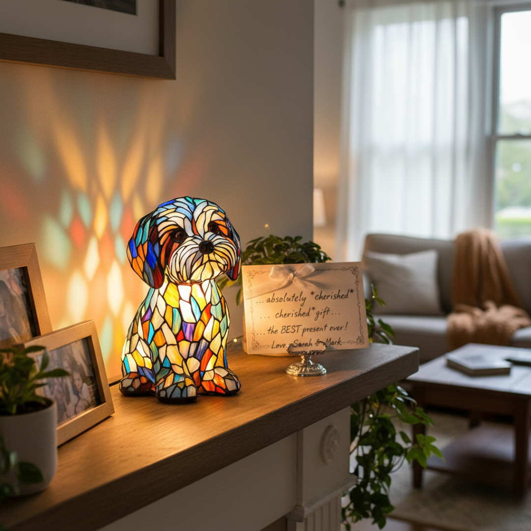 Yhtiön ilo – hehkuva LED-koristevalaisin